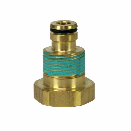 Turbod�senadapter 1/4IG:TR20 K-Lock-AG Messing