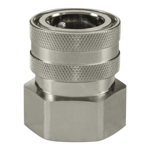 ST-45 Kupplung Messing vernickelt