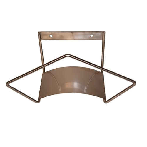 Premium Wandschlauchhalter aus poliertem Edelstahl - Eleganter und langlebiger Schlauchhalter