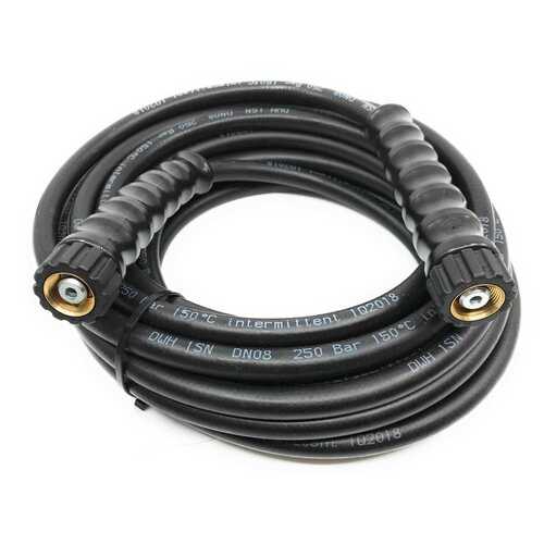 Hochdruckschlauch 1SN Schwarz, DN 8, max. 250 bar, glatte Decke