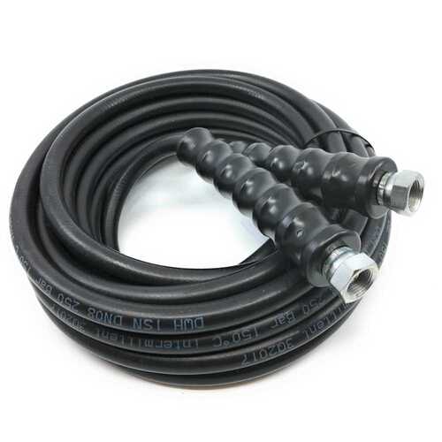 Hochdruckschlauch 1SN Schwarz, DN 8, max. 250 bar, glatte Decke