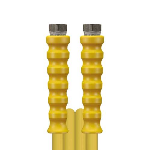 Hochdruckschlauch 2SC Gelb, DN 8, max. 400 bar, gewickelte Decke 