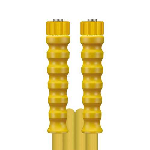 Hochdruckschlauch 2SC Gelb, DN 8, max. 400 bar, gewickelte Decke