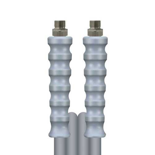 Hochdruckschlauch greyflex Grau, DN 10, max. 275 bar, glatte Decke