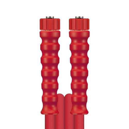 Hochdruckschlauch 1SN Rot, DN 8, max. 315 bar, gewickelte Decke