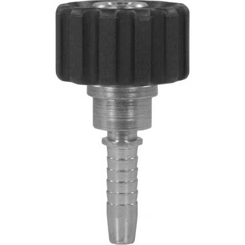 Pressnippel vormontiert, Handverschraubung