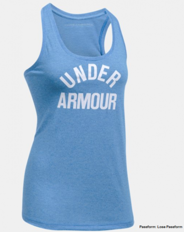 Under Armour Tanktop Threadborne Train Twist Damen blau 1290612-437