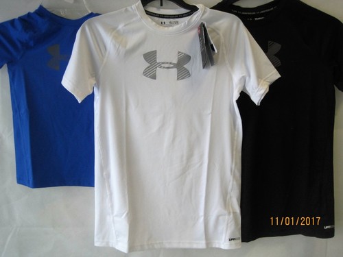 Under Armour Jungen T-Shirt HeatGear� Fitted kurz�rmlig
