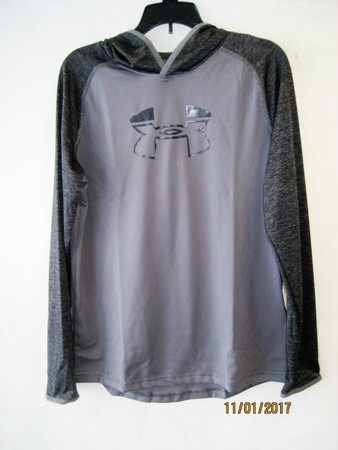 Under Armour Hoodie Tech Boys grau
