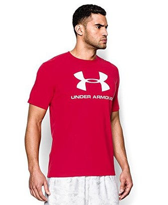 Under Armour Herren T-Shirt UA Sportstyle mit Logo Farbe: Red
