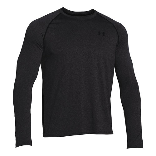 Under Armour Herren Tech Longsleeve Carbon Heather 1264088-090