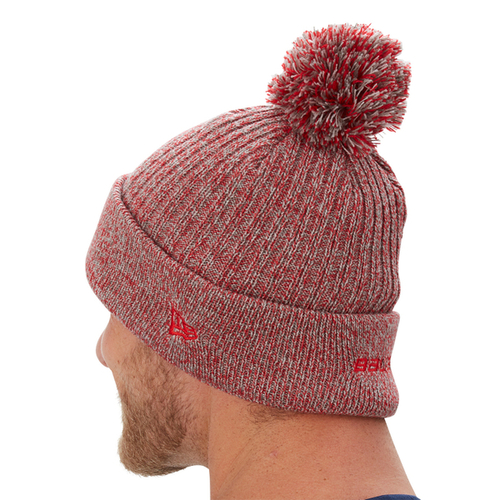 Bauer New Era Team Marl Pom Knit Beanie 
