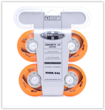  Hyper 4er-SET Concrete+G Limited Edition 84A orange 