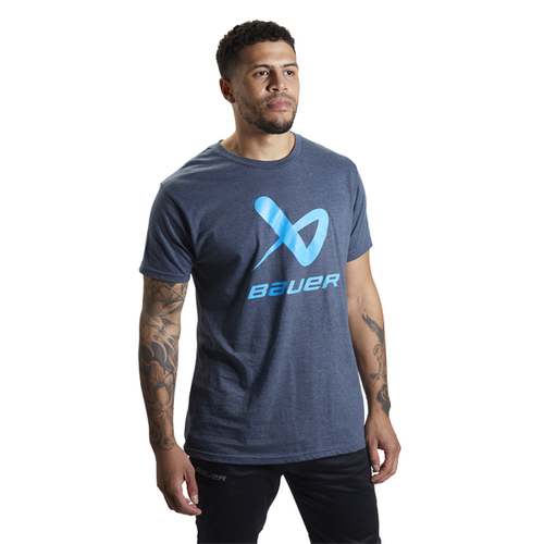 Bauer SS Crew Tee Core Lockup Senior