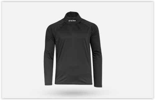CCM NECK GUARD LS TOP - Senior Schnittfest