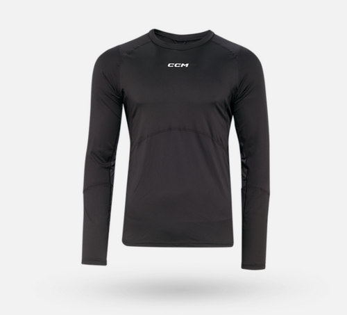CCM Compression L/S Top mit Grip - Junior