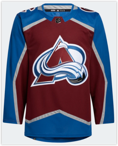 Avalanche Home Authentic Jersey Adidas