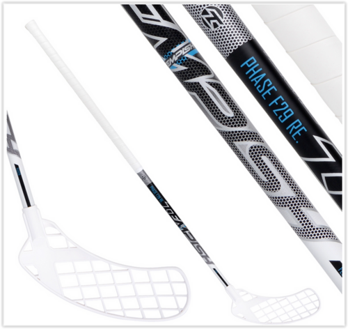 Tempish Floorball Schl�ger Phase F29 NB - Flex 29 - Weiss/weiss - SR