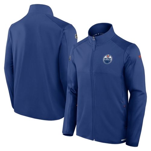Fanatics Authentic Pro Rinkside Full-Zip Jacket Edmonton Oilers Men
