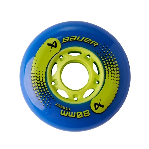 BAUER Inlinehockey Rolle Street 82A 4er-Set