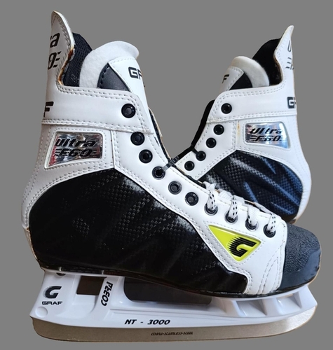 Graf Ultra F-60 Schlittschuhe  schwarz/wei� Senior  --Restposten--