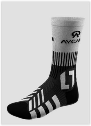Aycane Powerlight Mid Skate Socken 074