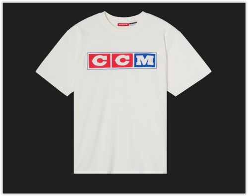 CCM T-Shirt Heritage Block Sr Athletic 