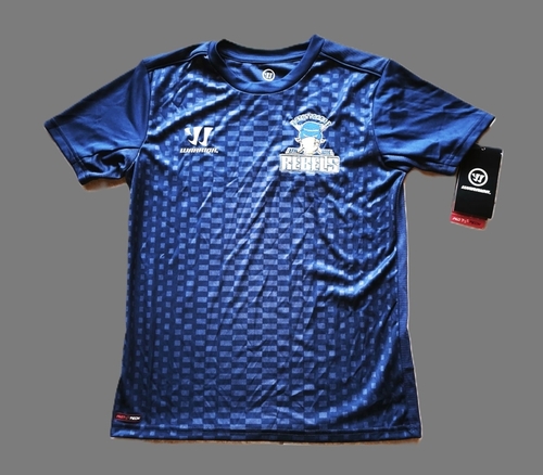 Warrior Graphic Poly T-Shirt Bambini, Stuttgart REBELS   -- LAGERFUND -- 