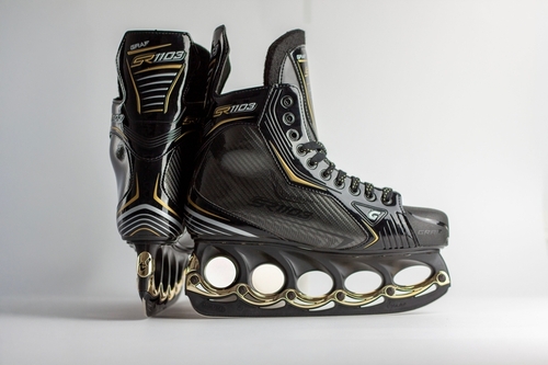 Graf SR1103 t-blade Schlittschuhe Gold Edition -- KUNDENRETOURE - PREISNACHLASS --