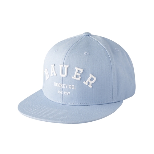 BAUER Flat Brim Snapback Cap - Sr.