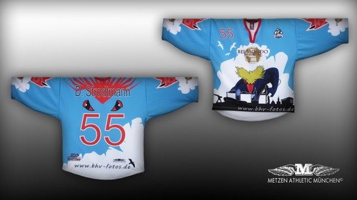 Eishockeytrikots Metzen Profiqualit�t f�r nur EUR 37,95 pro Trikot!