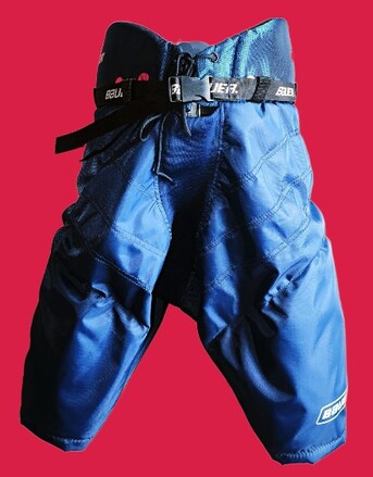 BAUER Hose 400 JR - XL, navy, neu    >