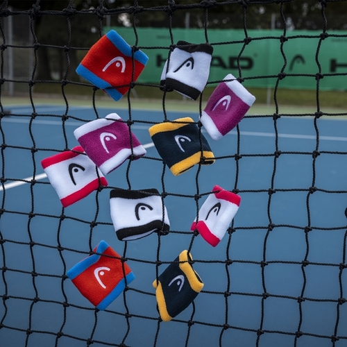 HEAD Wristband striped 2.5