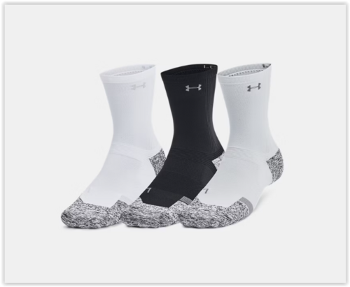Under Armour Unisex ArmourDry(TM) Pro Halbhohe Crew-Socken im 3er-Pack