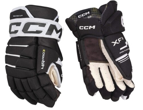 CCM Tacks XF80 Handschuh (links) + CCM 4R PRO3 Handschuh (rechts) SR, 15   > 