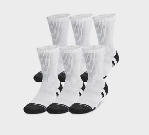 UA Performance Tech Crew Socken 6er-Pack Unisex - Artikelnr. 1386242 