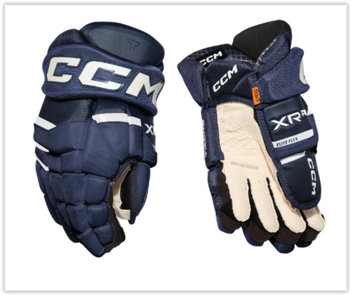 CCM HG TACKS XR PRO SR BLACK/GRAPHITE Eishockey Handschuhe Senior - D3O Zero & ASD Shield