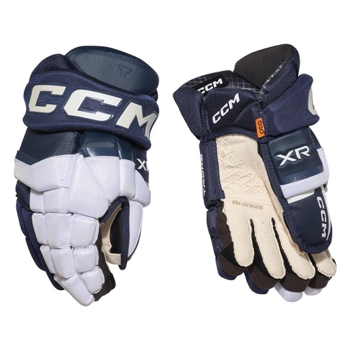 CCM HG TACKS XR SR Eishockey Handschuhe Senior - ASD Design & D3O Schutz - Pro Polyester