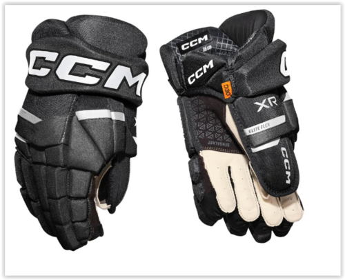 CCM HG TACKS XR JR Eishockey Handschuhe Junior - ASD Design & D3O Kn�chelschutz