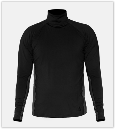 KOSA  Halsschutz-Shirt mit Knopf im Nacken