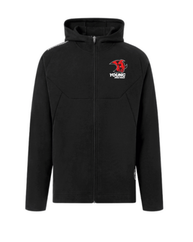 Warrior Street Zip Hoodie Teamwear MJ230525, JJ230525 - Young Saale Bulls