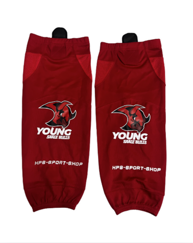 HPS Mesh Stutzen mit Team Logo - Young Saale Bulls