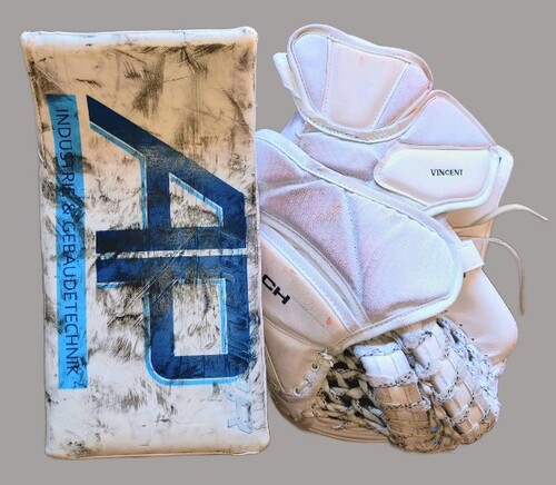 Bauer Supreme Mach Goalie Catcher & Blocker PRO RETURN WILD WINGS  >Stock- und Fanghand Full Right