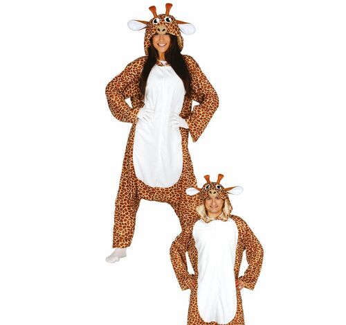 Giraffen Kostm Kigurumimi Zahara fr Erwachsene