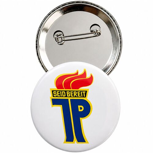 DDR Jungpionier Button Ostalgie Anstecker 5 cm Kost�mzubeh�r
