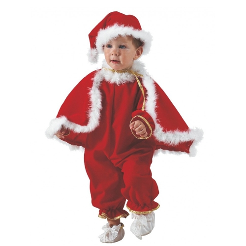 Kleines Weihnachtsmann Kost�m Nikolaus f�r Babys & Kleinkinder