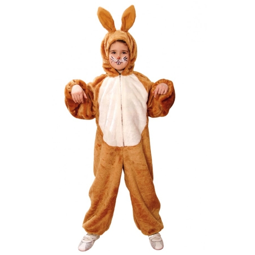 Hasen Kost�m Hopsi braun f�r Kinder