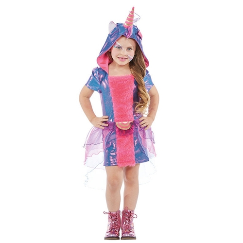 Einhorn Kost�m Pink Lilly f�r Kinder