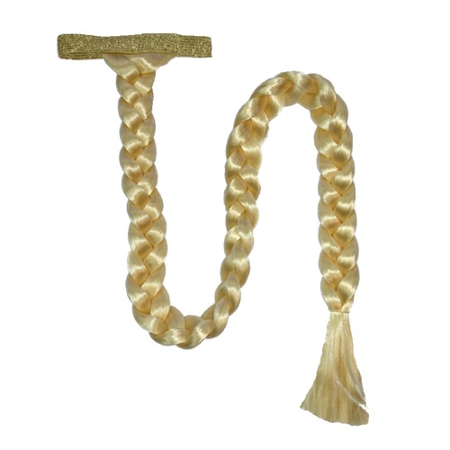 XXL Rapunzel-Zopf blond 115 cm f�r Damen