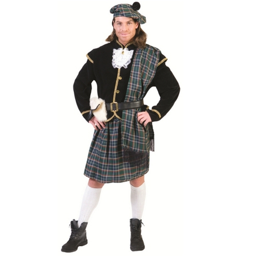 Schotten Kost�m Colin McClan f�r Herren
